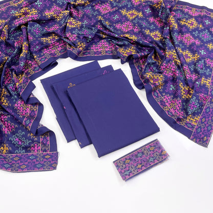Bareeze Embroidered Dhanak 3PC