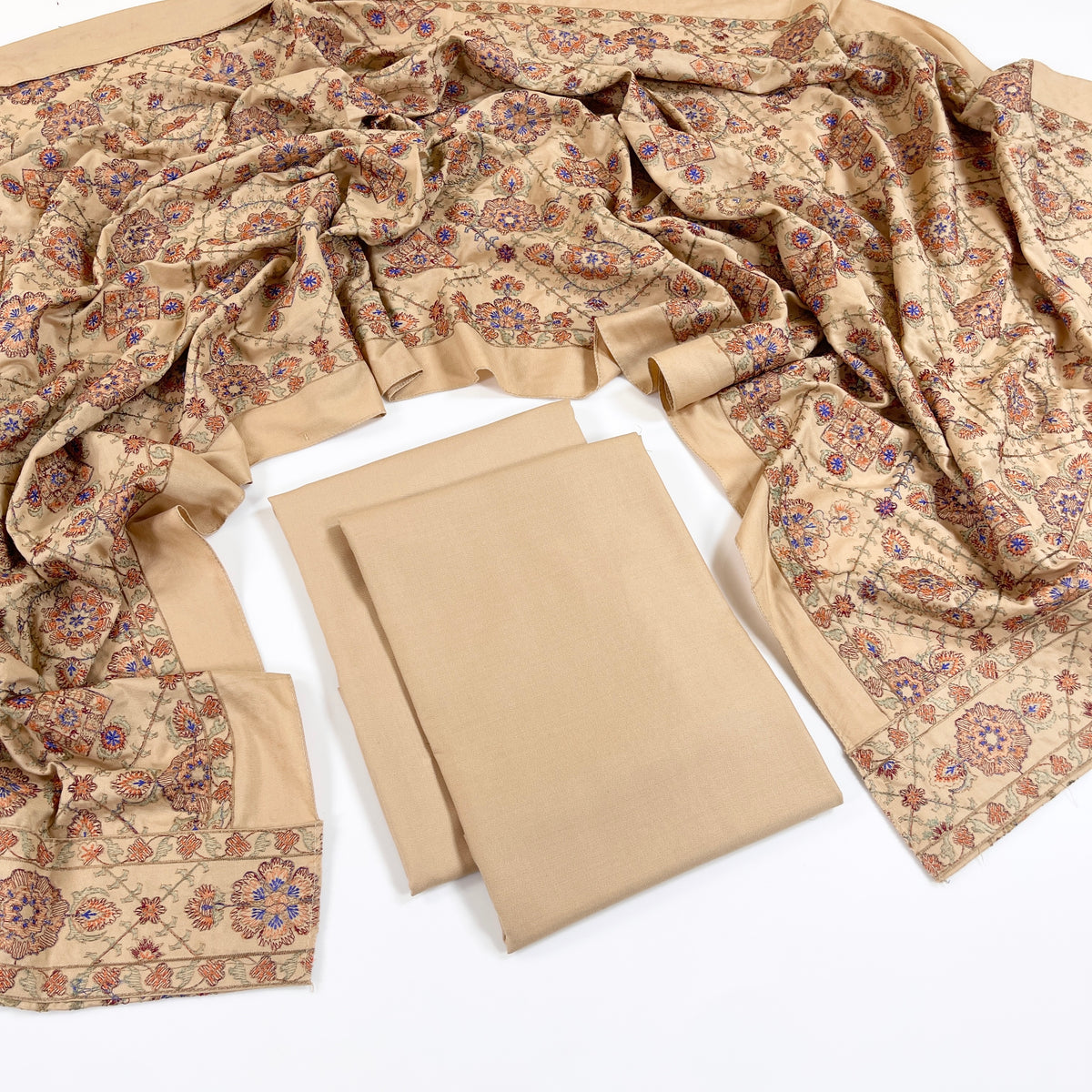 Bareeze Embroidered Dhanak 3PC
