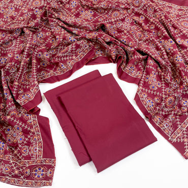 Bareeze Embroidered Dhanak 3PC