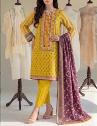 Saya Digital Printed Lawn 3PC