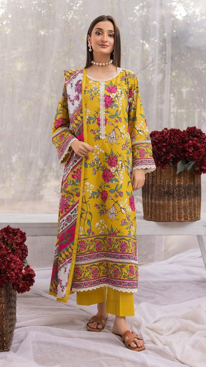 Rang Preet Digital Printed Lawn 3PC