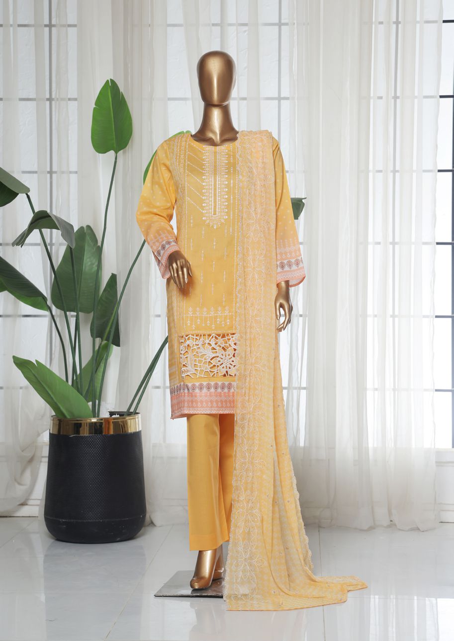 Vasl By Aifa Fancy Emb Lawn 3PC