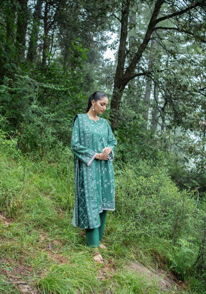 Zesh Airjet Printed Khaddar 3PC
