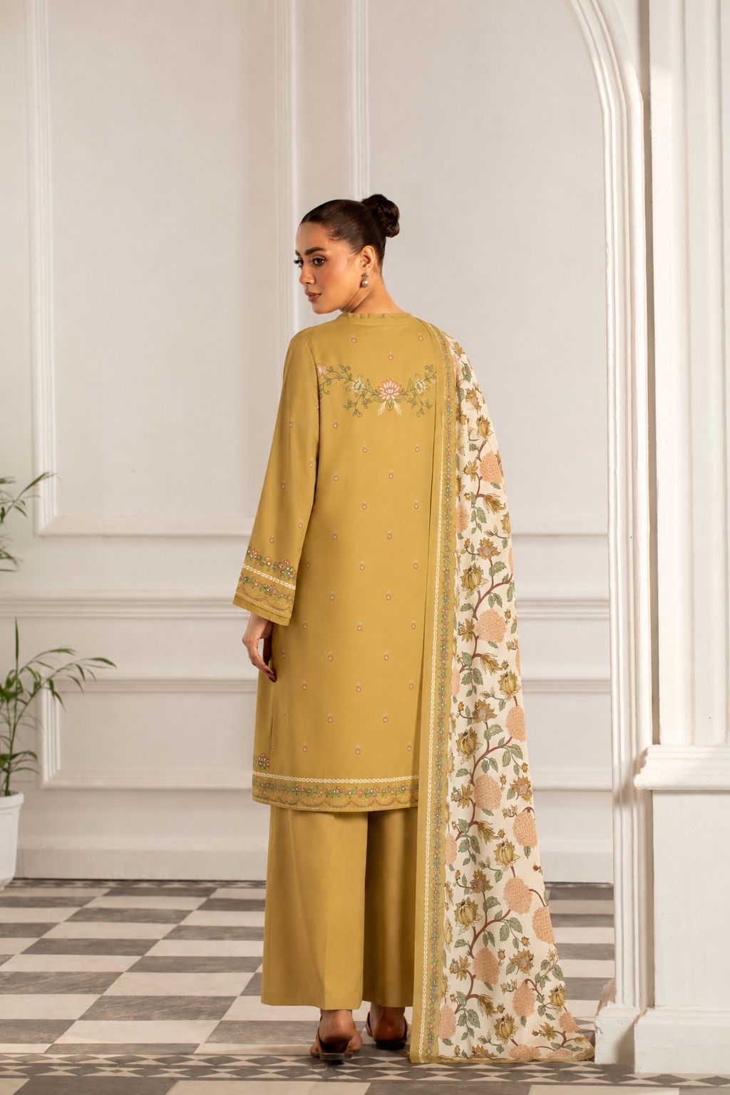 Mushq By Shanaya Digital Printed Linen 3PC