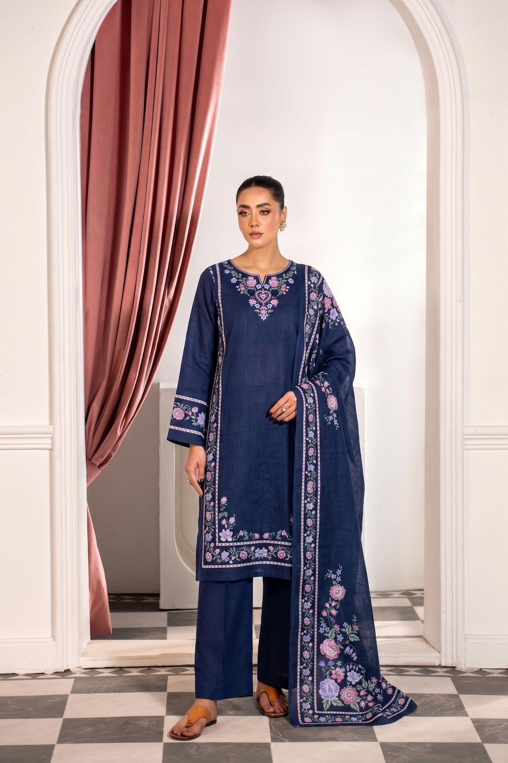 Mushq By Shanaya Digital Printed Linen 3PC
