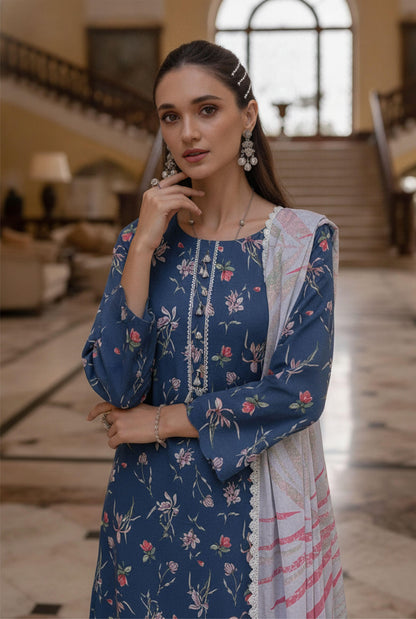 Afreen By Lala Airjet Printed Lawn 3PC
