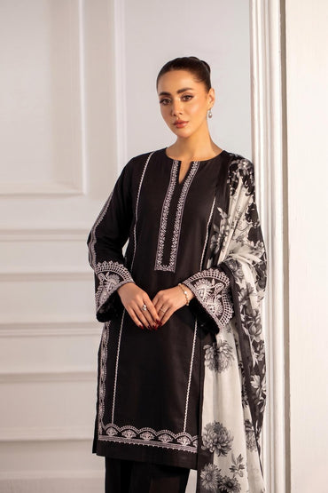Mushq By Shanaya Digital Printed Linen 3PC