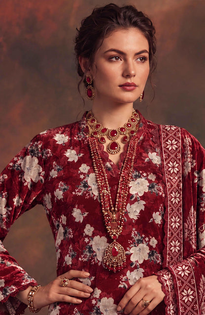 Victoria By Omre Luxury Embroidered Velvet'26