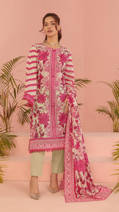 Rang Preet Digital Printed Lawn 3PC