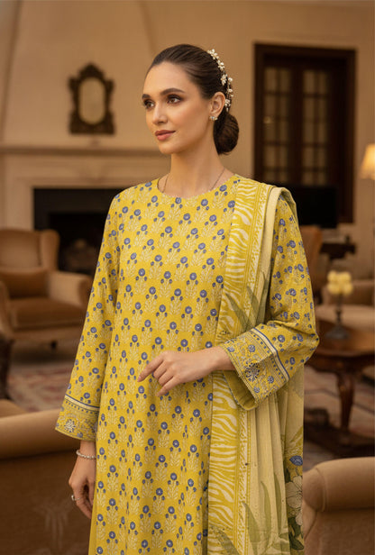 Afreen By Lala Airjet Printed Lawn 3PC