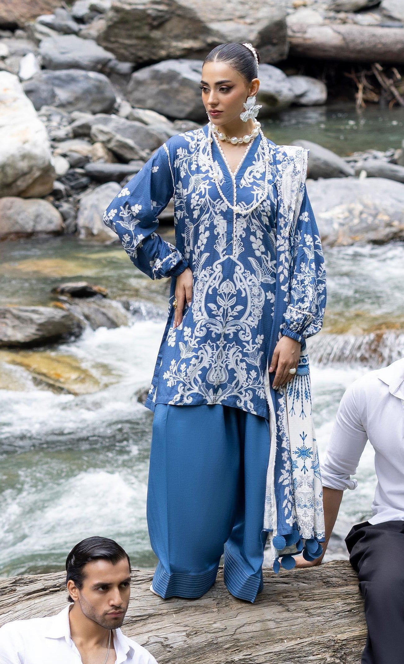 Rang-E-Gul By Paltar Printed Viscose 3PC