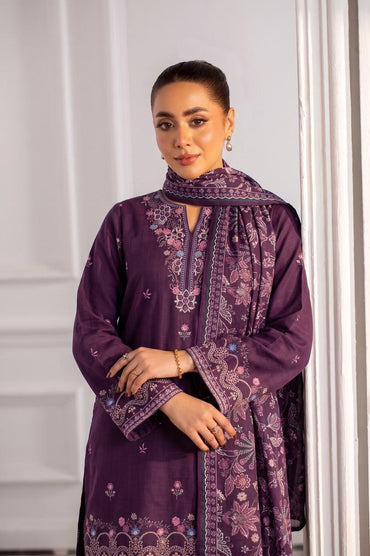 Mushq By Shanaya Digital Printed Linen 3PC