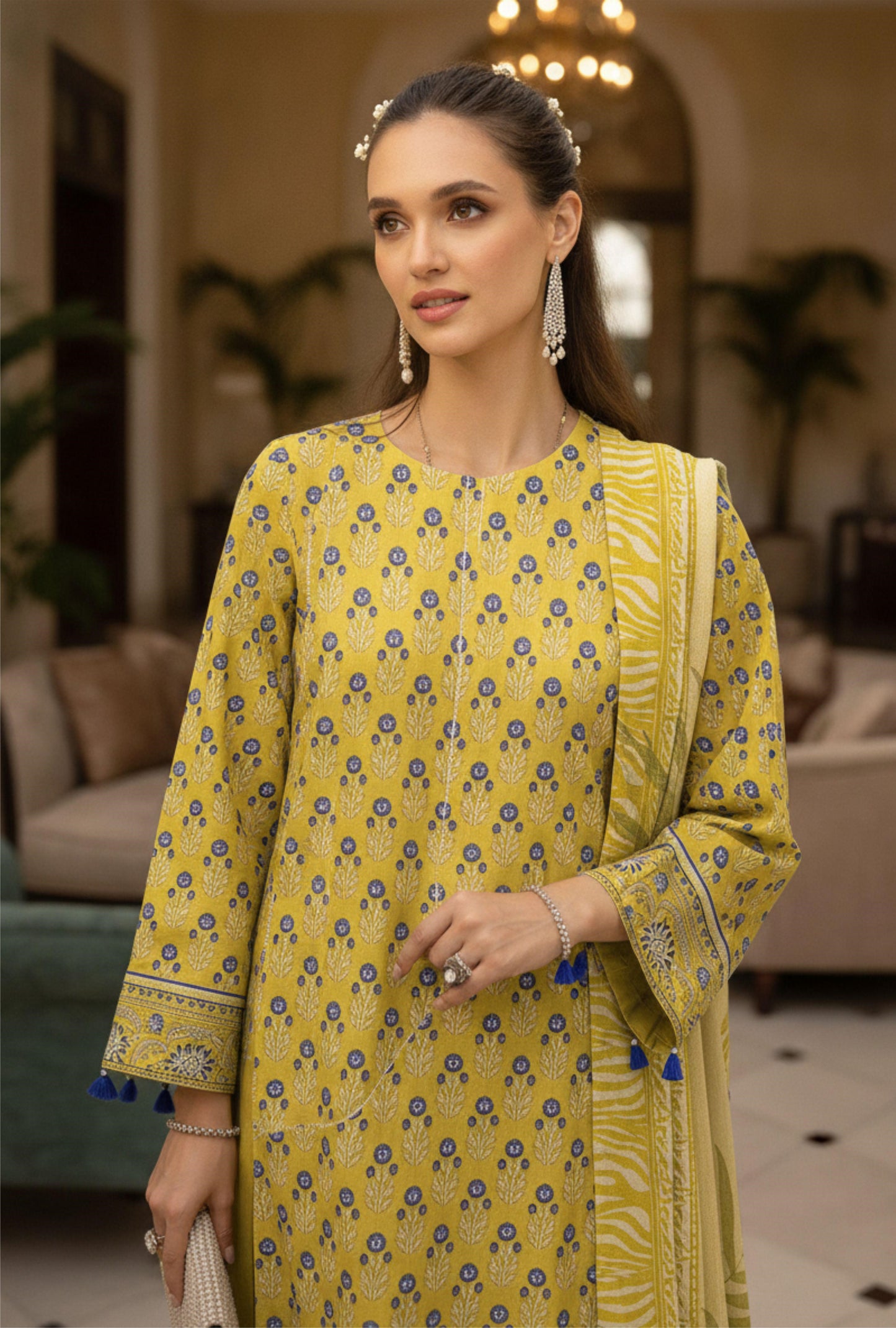 Afreen By Lala Airjet Printed Lawn 3PC