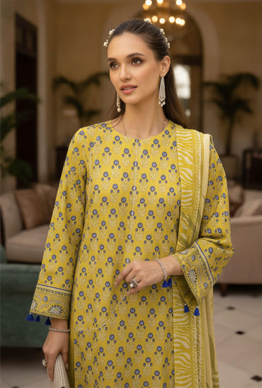 Afreen By Lala Airjet Printed Lawn 3PC