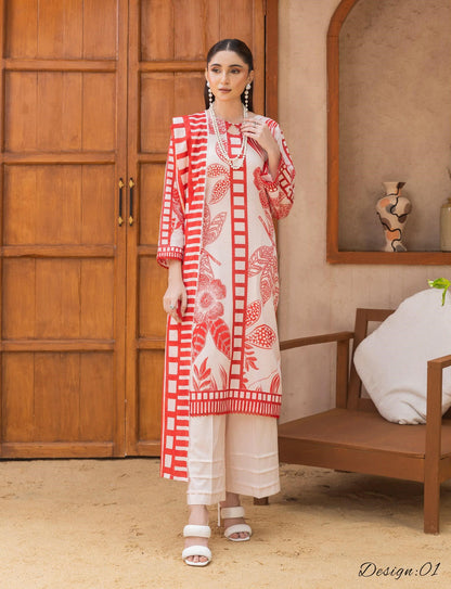 Rang Preet Digital Printed Lawn 3PC