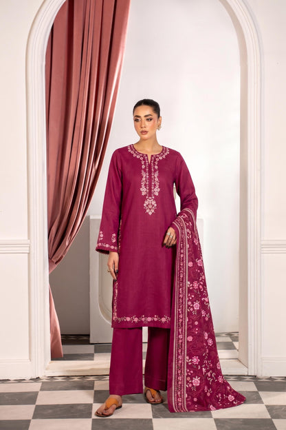 Mushq By Shanaya Digital Printed Linen 3PC
