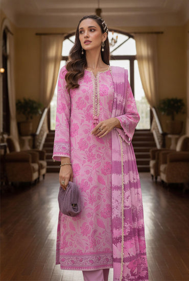 Afreen By Lala Airjet Printed Lawn 3PC