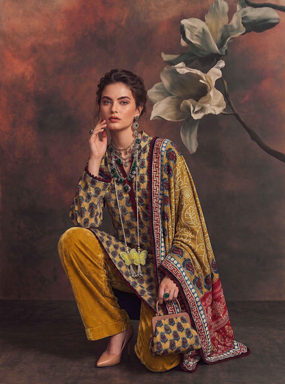 Victoria By Omre Luxury Embroidered Velvet'26