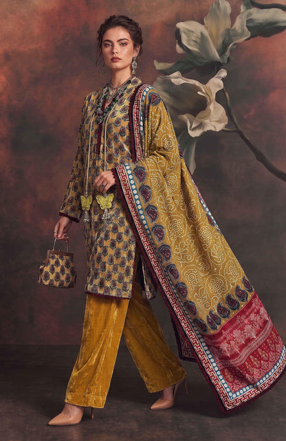 Victoria By Omre Luxury Embroidered Velvet'26