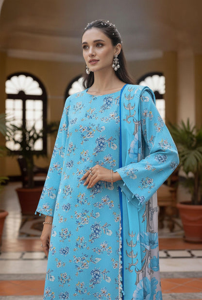 Afreen By Lala Airjet Printed Lawn 3PC