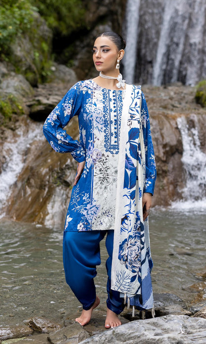 Rang-E-Gul By Paltar Printed Viscose 3PC