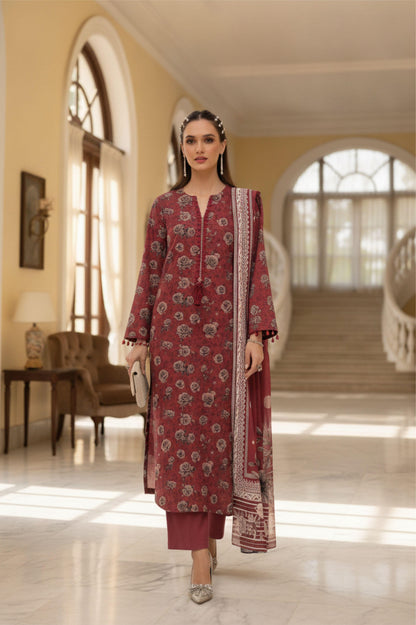 Afreen By Lala Airjet Printed Lawn 3PC