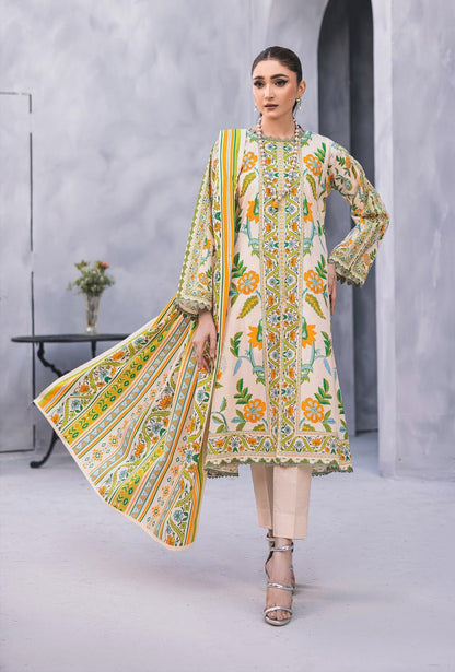 Rang Preet Digital Printed Lawn 3PC