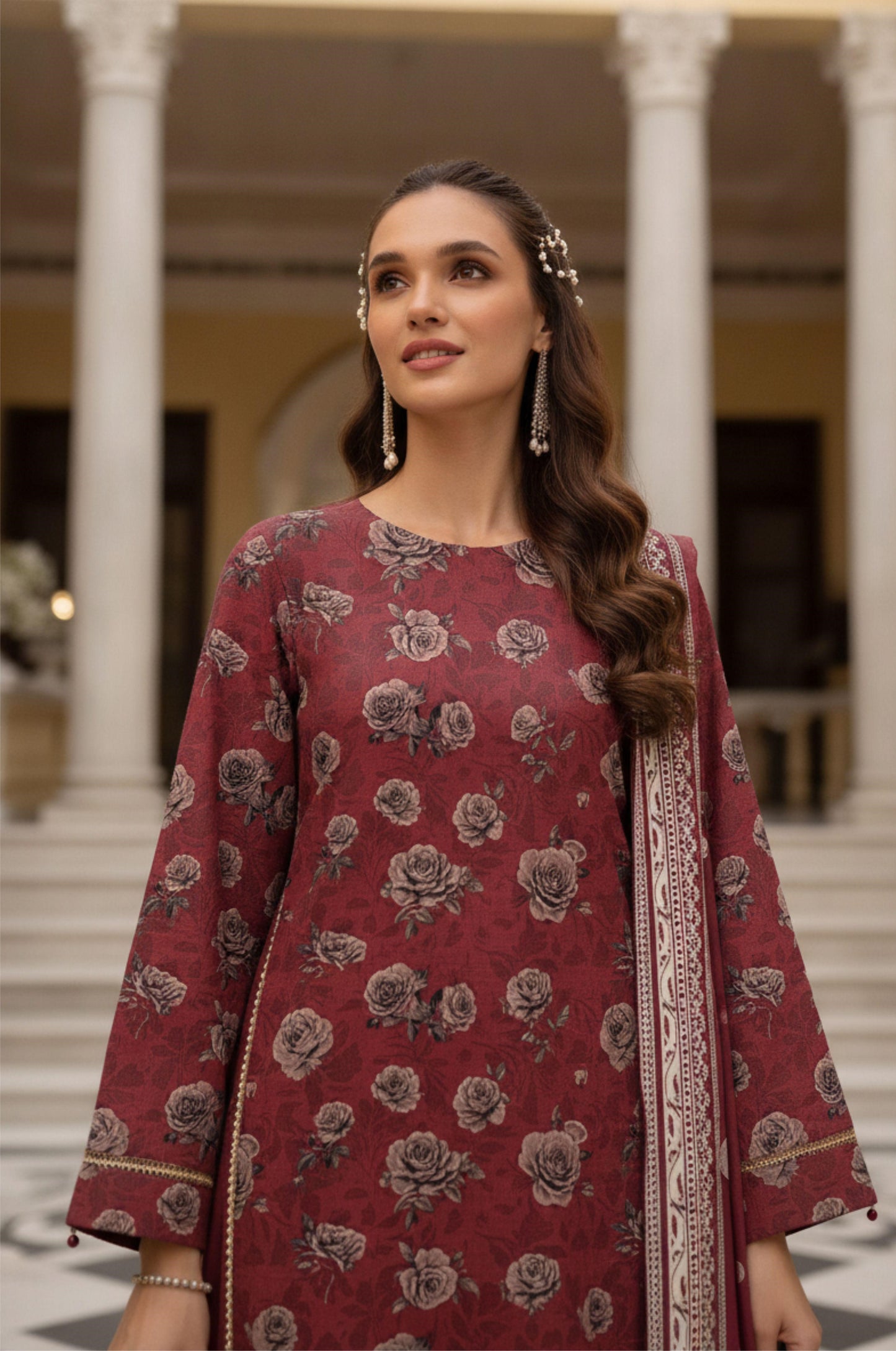 Afreen By Lala Airjet Printed Lawn 3PC