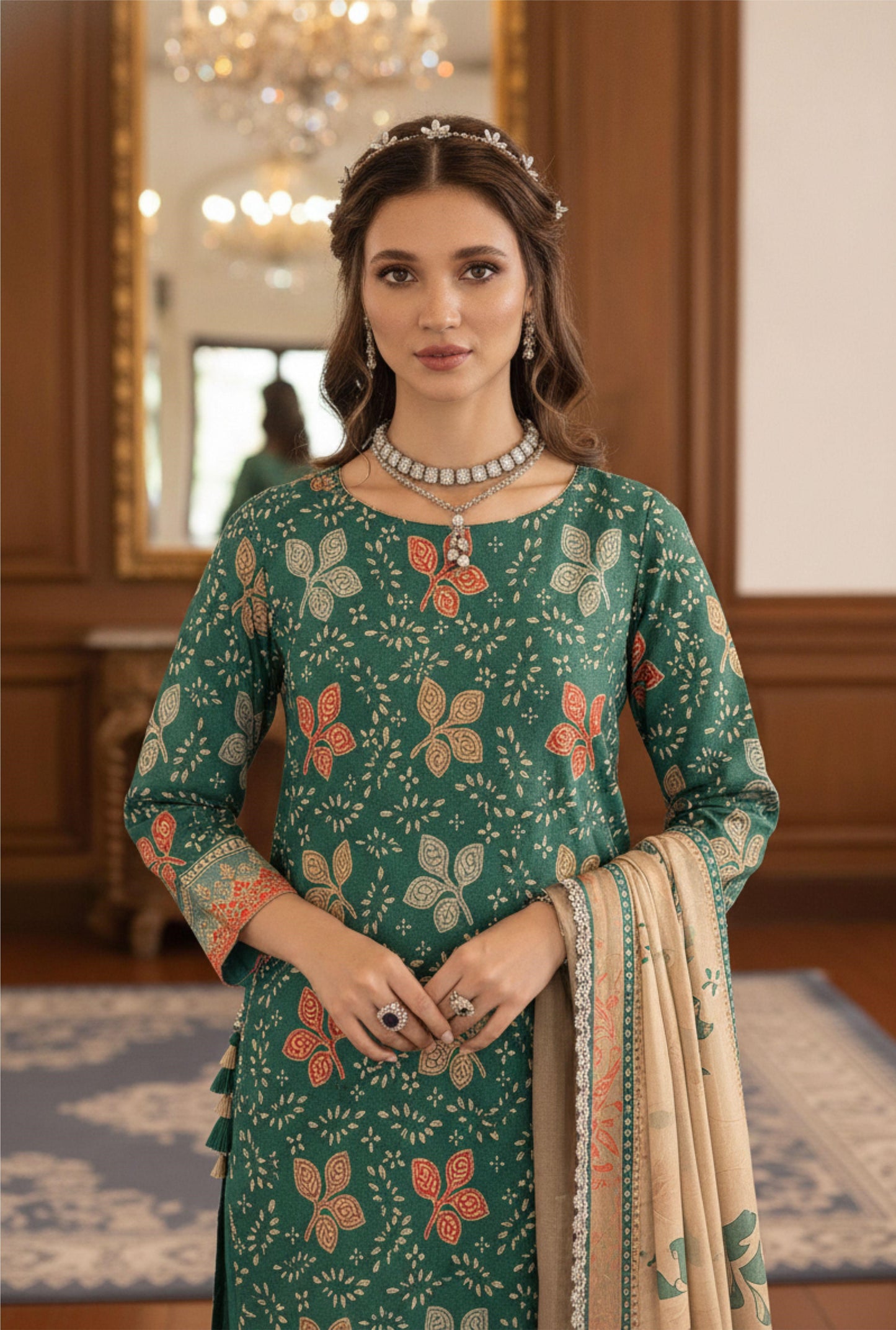 Afreen By Lala Airjet Printed Lawn 3PC