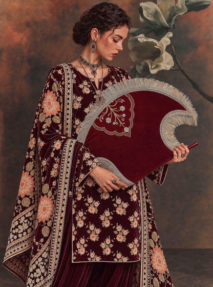 Victoria By Omre Luxury Embroidered Velvet'26