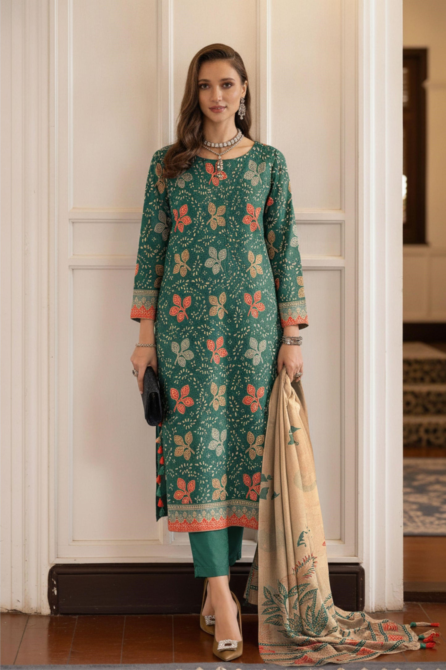Afreen By Lala Airjet Printed Lawn 3PC