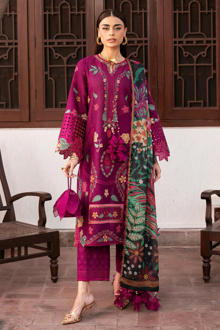 Jazmin Luxury Embroidered Lawn 3PC