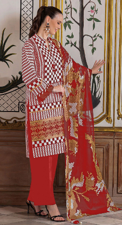 Gul Ahmed Digital Printed Lawn 3PC