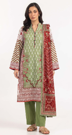 Gul Ahmed Digital Printed Lawn 3PC