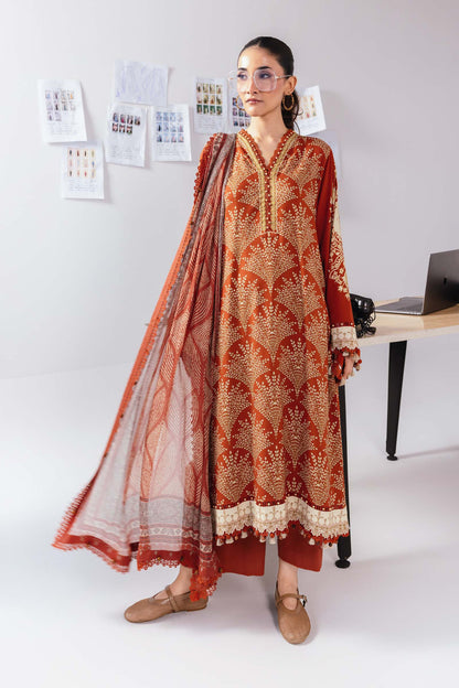 M/Basics By Maria B Digital Printed Lawn 3PC