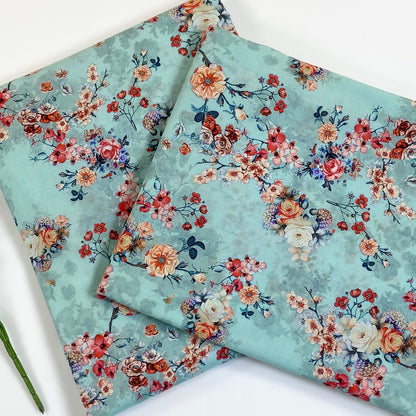 Nishat Digital Printed All Over Two Piece Lawn 2PC