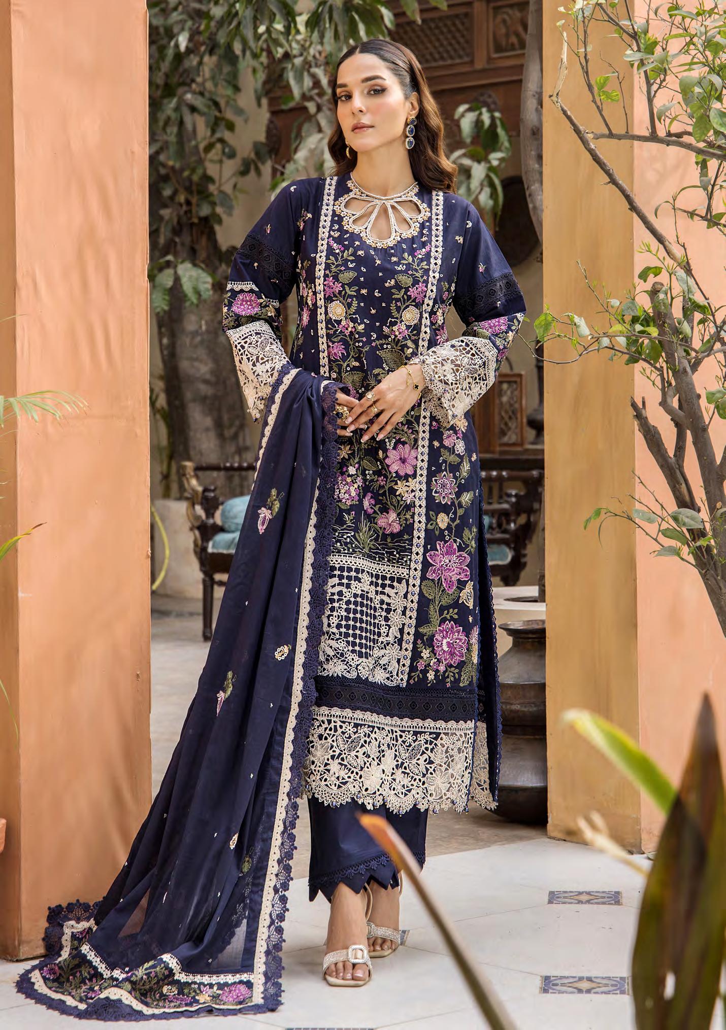 Eshaisha Luxury Lawn 3-PC