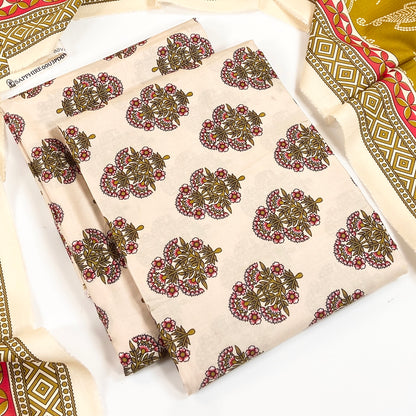 Sapphire Digital Printed Linen 3PC