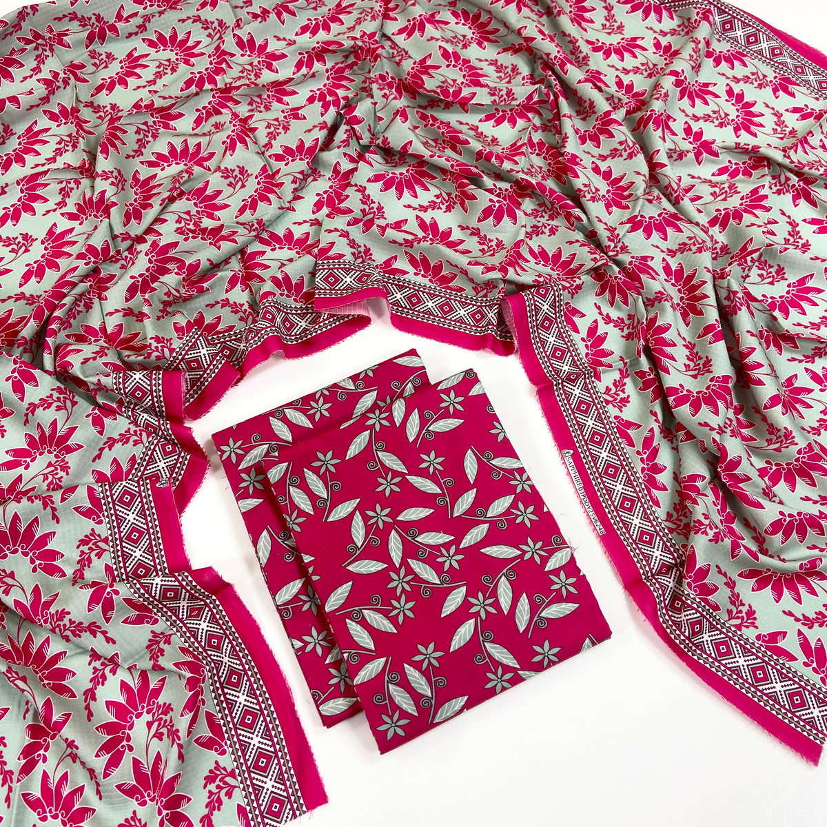 Sapphire Digital Printed Linen 3PC