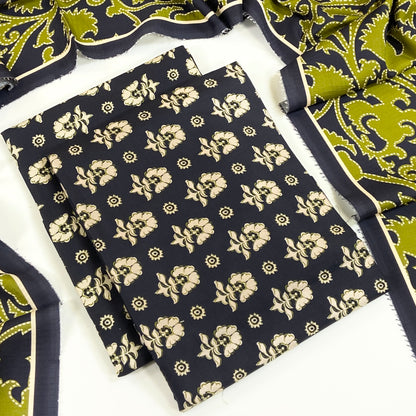 Sapphire Digital Printed Linen 3PC