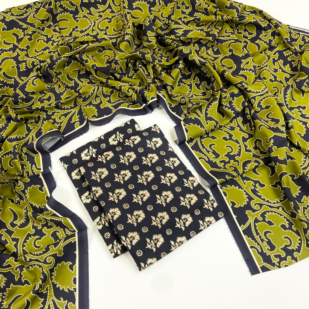 Sapphire Digital Printed Linen 3PC
