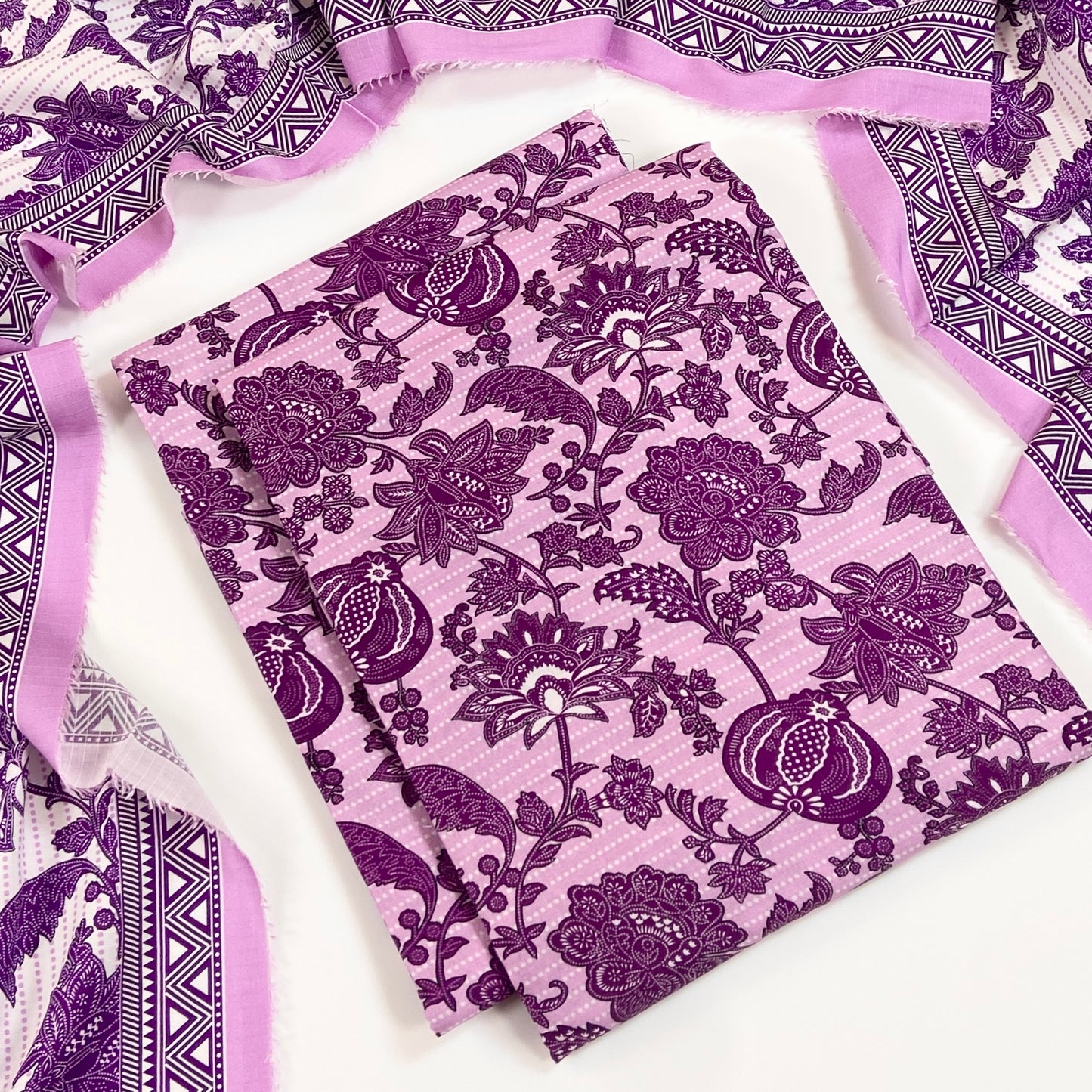 Sapphire Digital Printed Linen 3PC