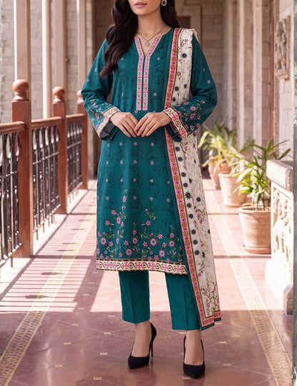 Saya Digital Printed Lawn 3PC
