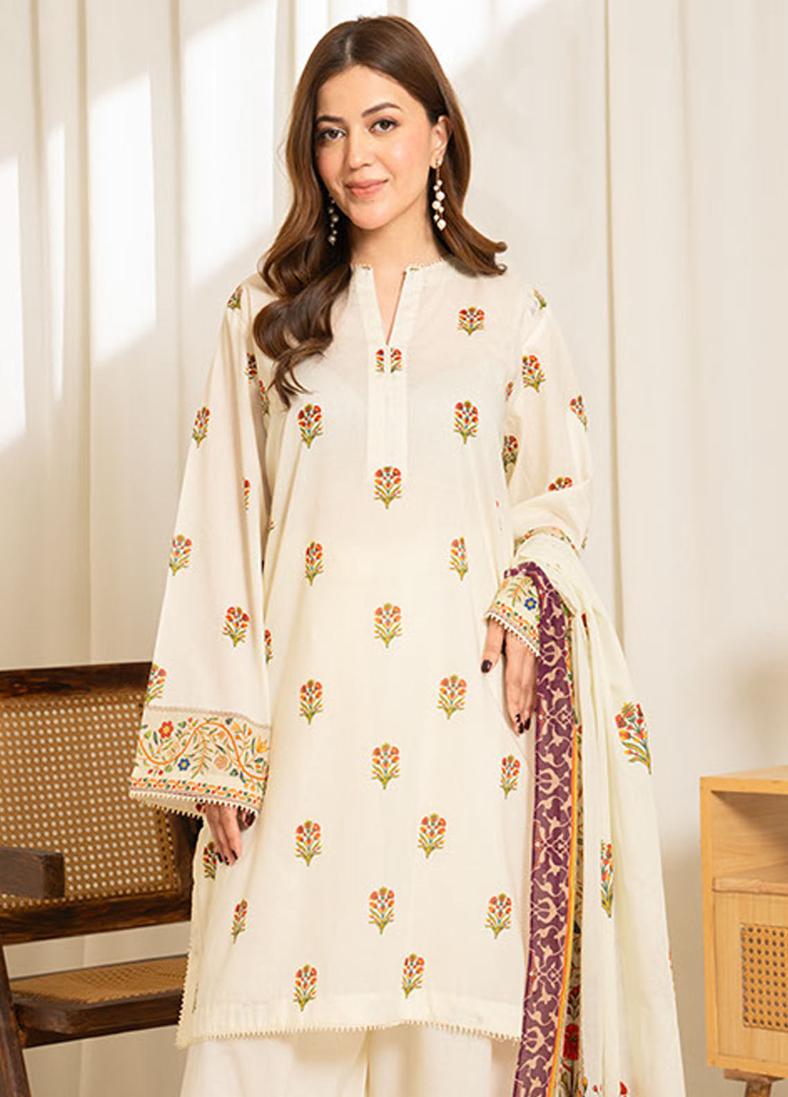 Coco By Zara Shahjahan Printed Lawn 3PC