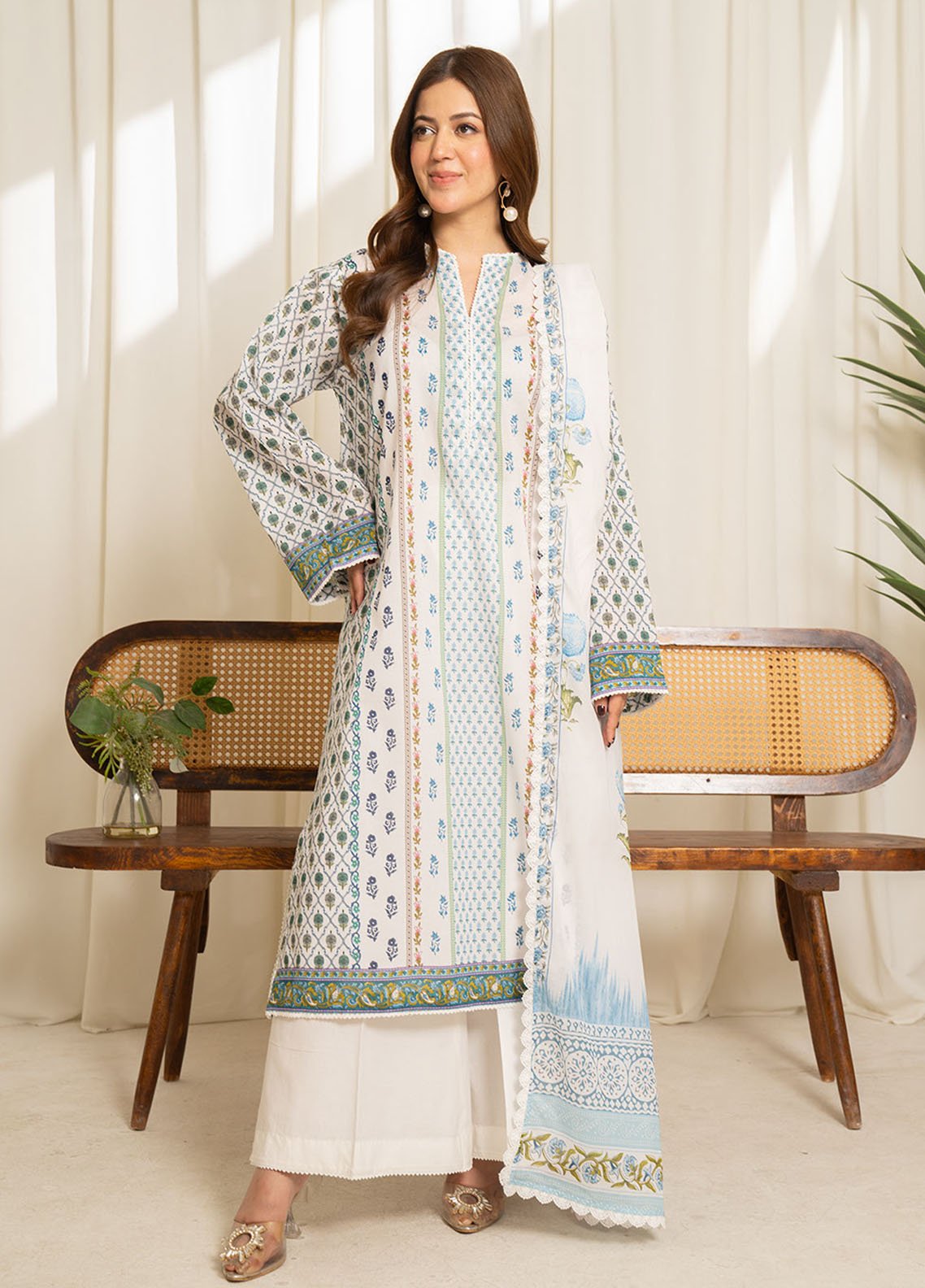 Coco By Zara Shahjahan Printed Lawn 3PC