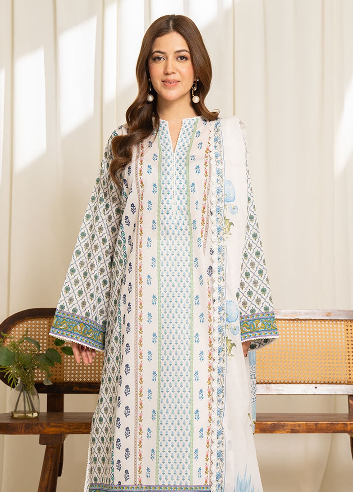 Coco By Zara Shahjahan Printed Lawn 3PC