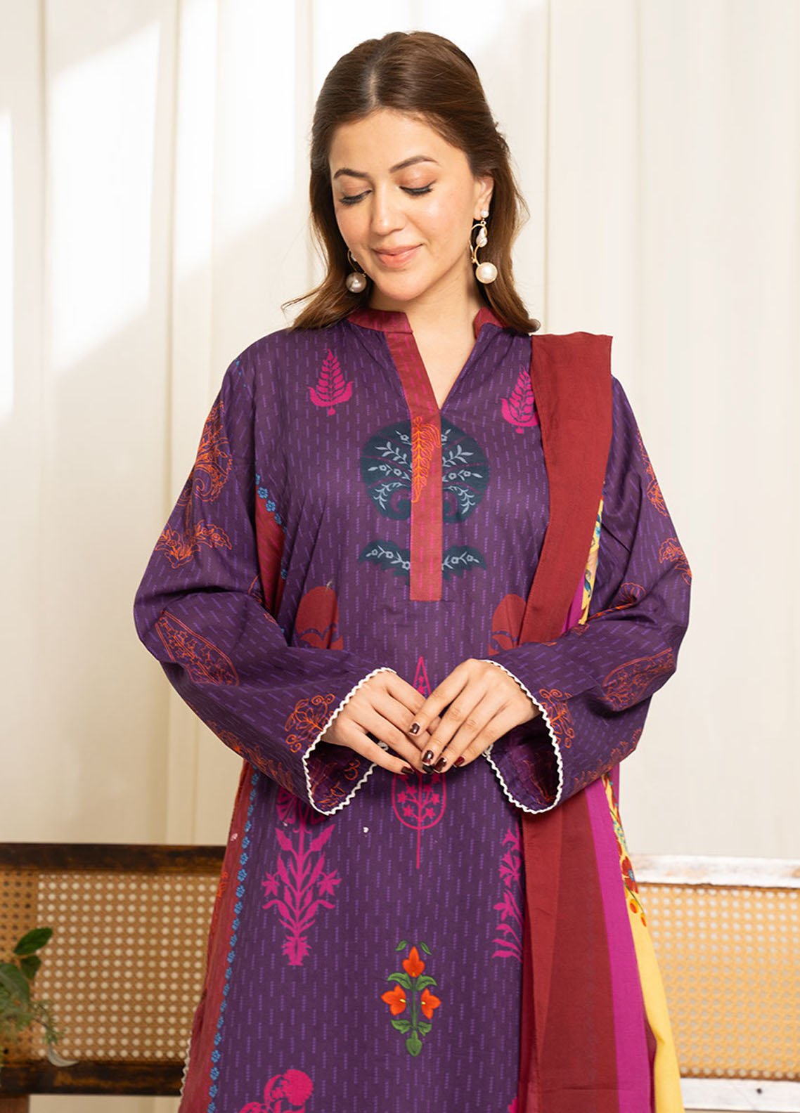 Coco By Zara Shahjahan Printed Lawn 3PC