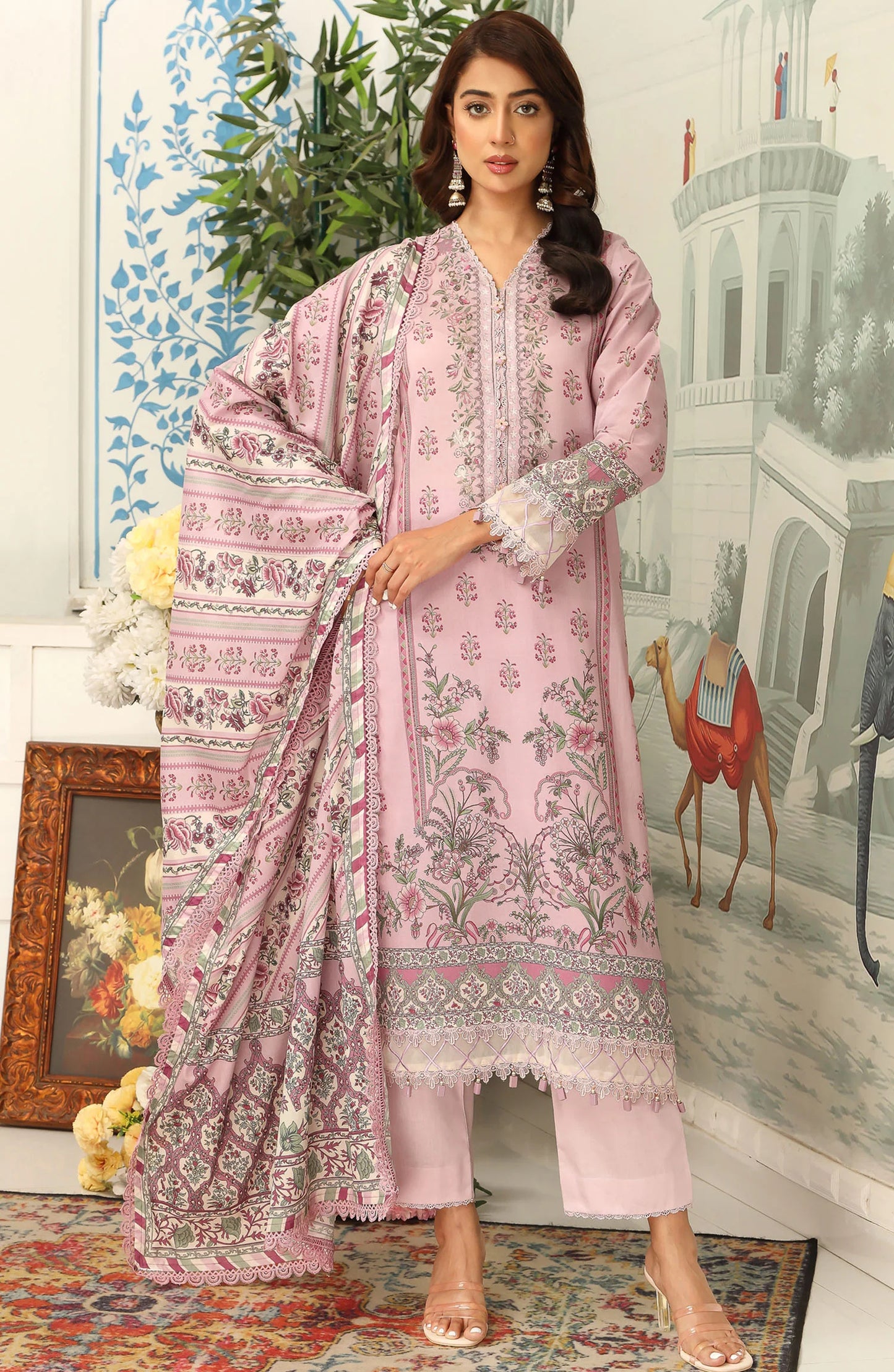 Mausummery Digital Printed Lawn 3PC