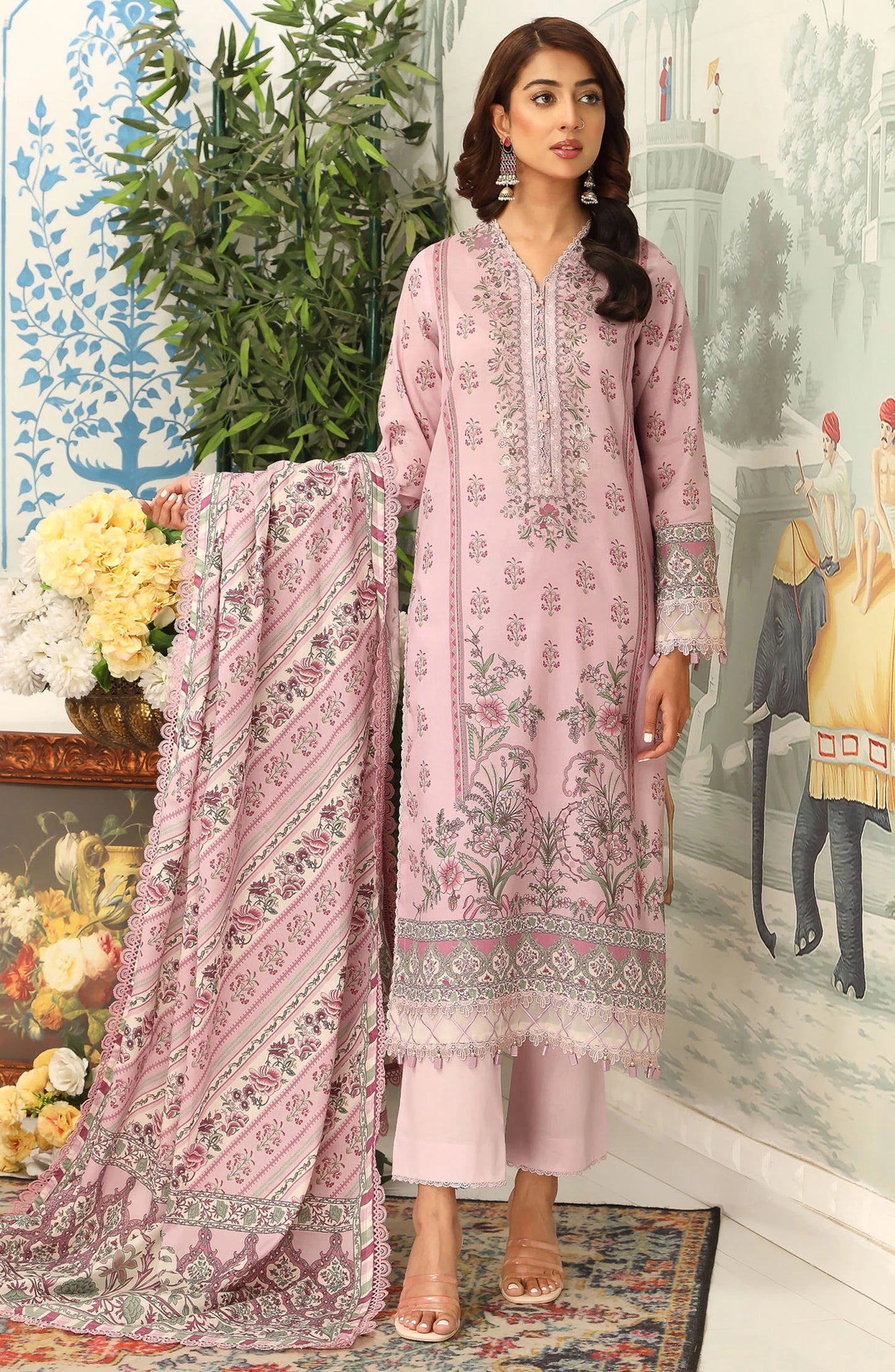 Mausummery Digital Printed Lawn 3PC