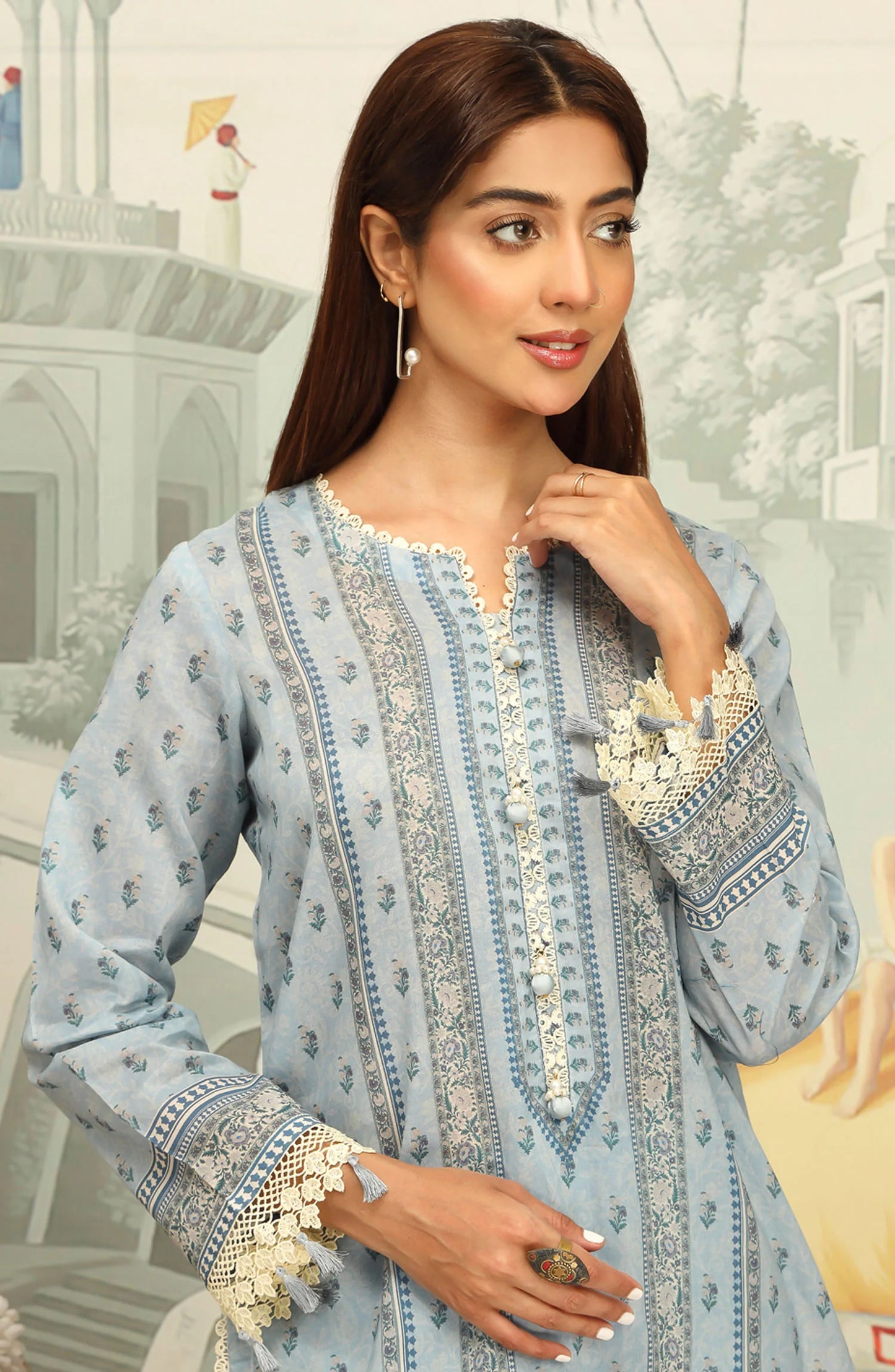 Mausummery Digital Printed Lawn 3PC
